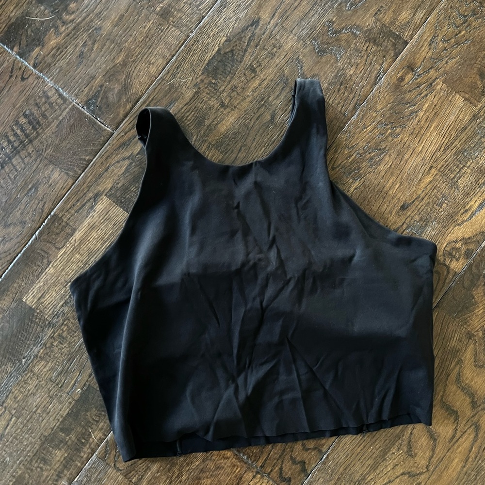Nike Black Sports Bra Crop Top